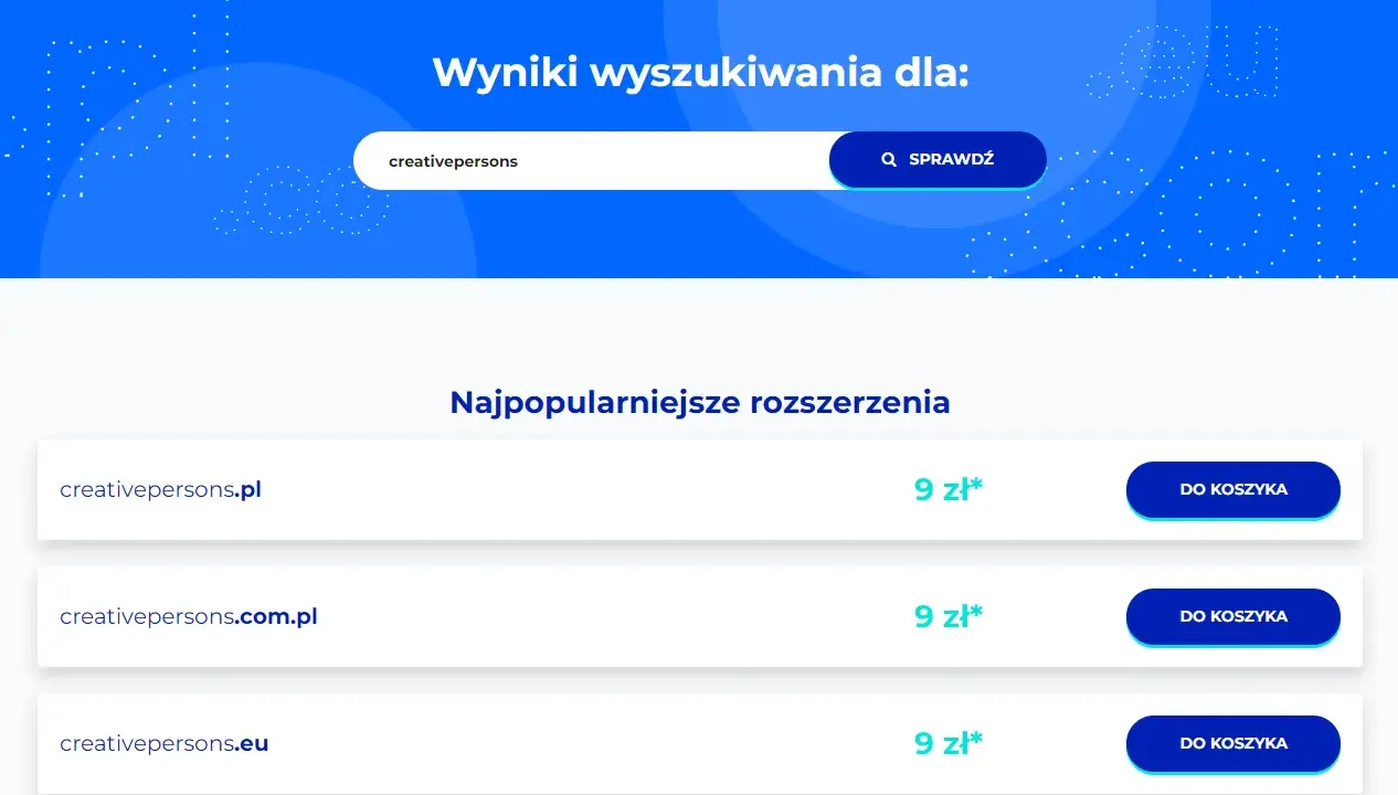 Sprawdź domenę: wolna czy zajęta? Rejestracja i alternatywy