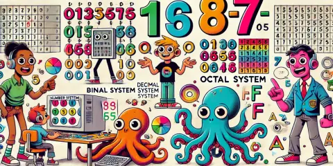 System binarny dla dzieci: Odkryj świat 0 i 1 przez zabawę!