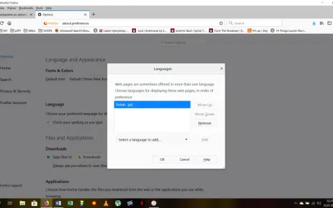 Masz obcy język w Firefox? Zmień go na polski w mig!