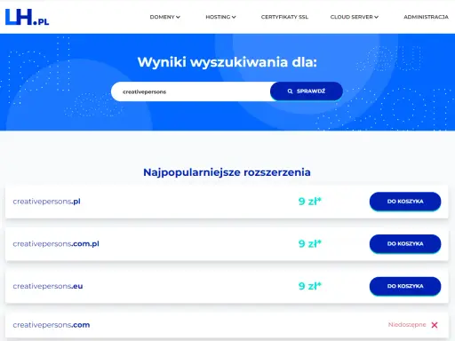 Sprawdź domenę: wolna czy zajęta? Rejestracja i alternatywy