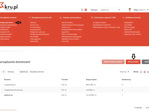 Domena, Strona WWW, Hosting: Adres, dom, działka proste wyjaśnienie