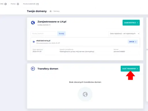 Chcesz przenieść domenę do OVHcloud? Zrób to bez problemów!
