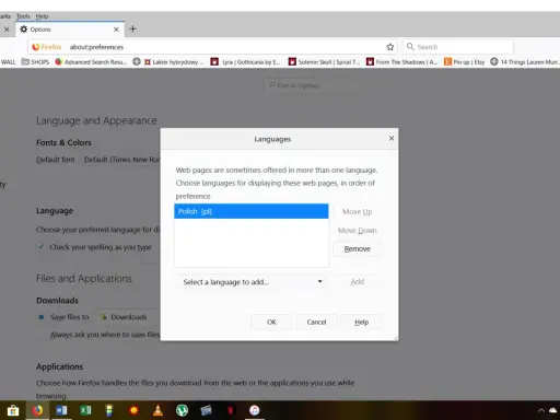 Masz obcy język w Firefox? Zmień go na polski w mig!