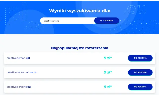 Sprawdź domenę: wolna czy zajęta? Rejestracja i alternatywy