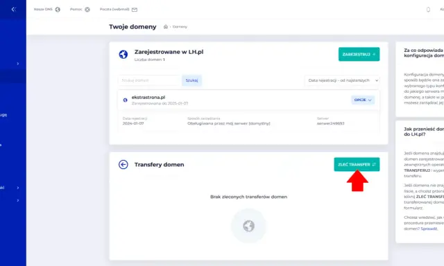Chcesz przenieść domenę do OVHcloud? Zrób to bez problemów!