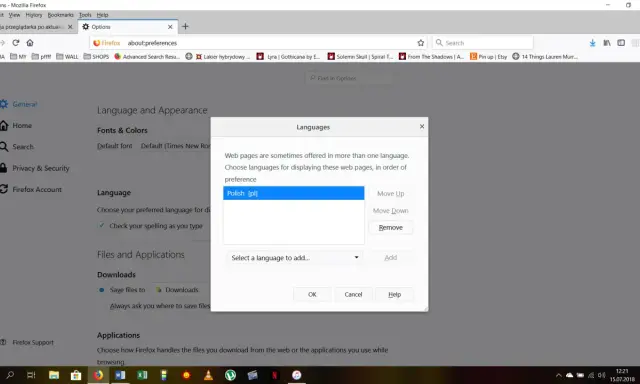 Masz obcy język w Firefox? Zmień go na polski w mig!