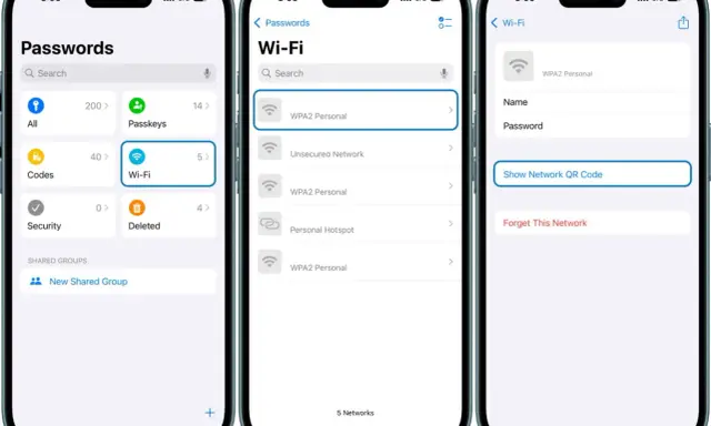 iPhone: Sprawdź hasło WiFi w 3 krokach! iOS 16 i starsze