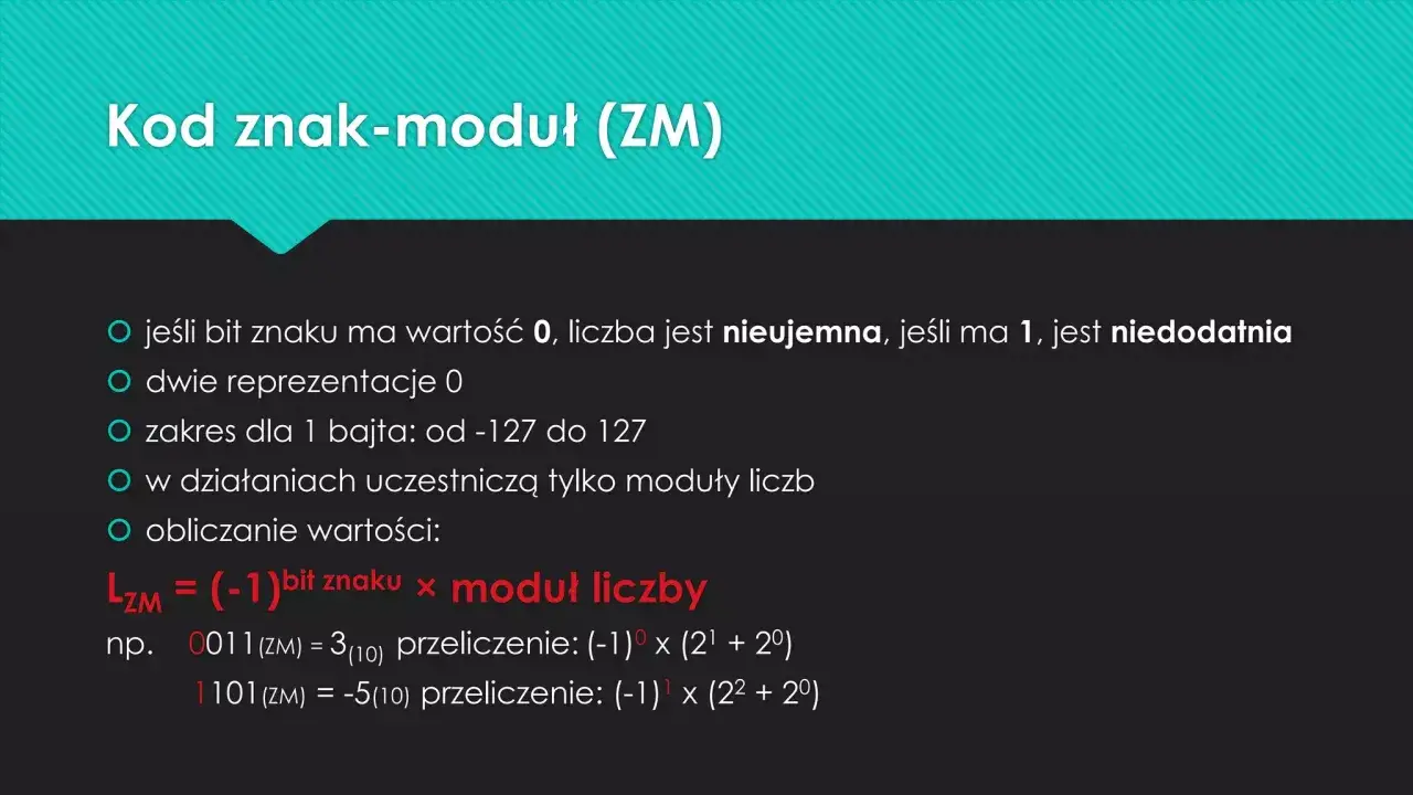 tabela por&oacute;wnawcza Znak-Moduł vs Kod U2 zalety i wady