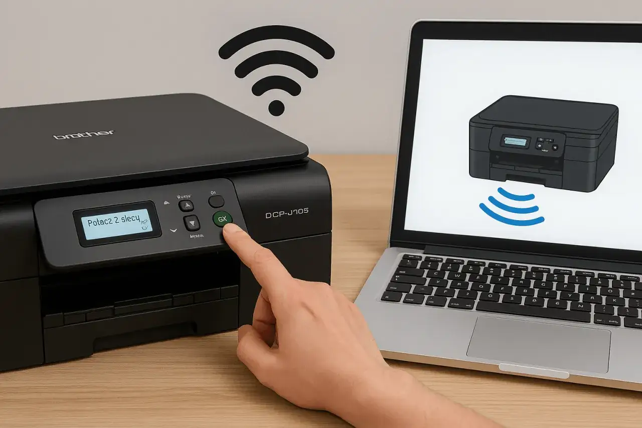 Zdjęcie Drukarka Wi-Fi: Drukowanie bez kabli? To prostsze niż myślisz!