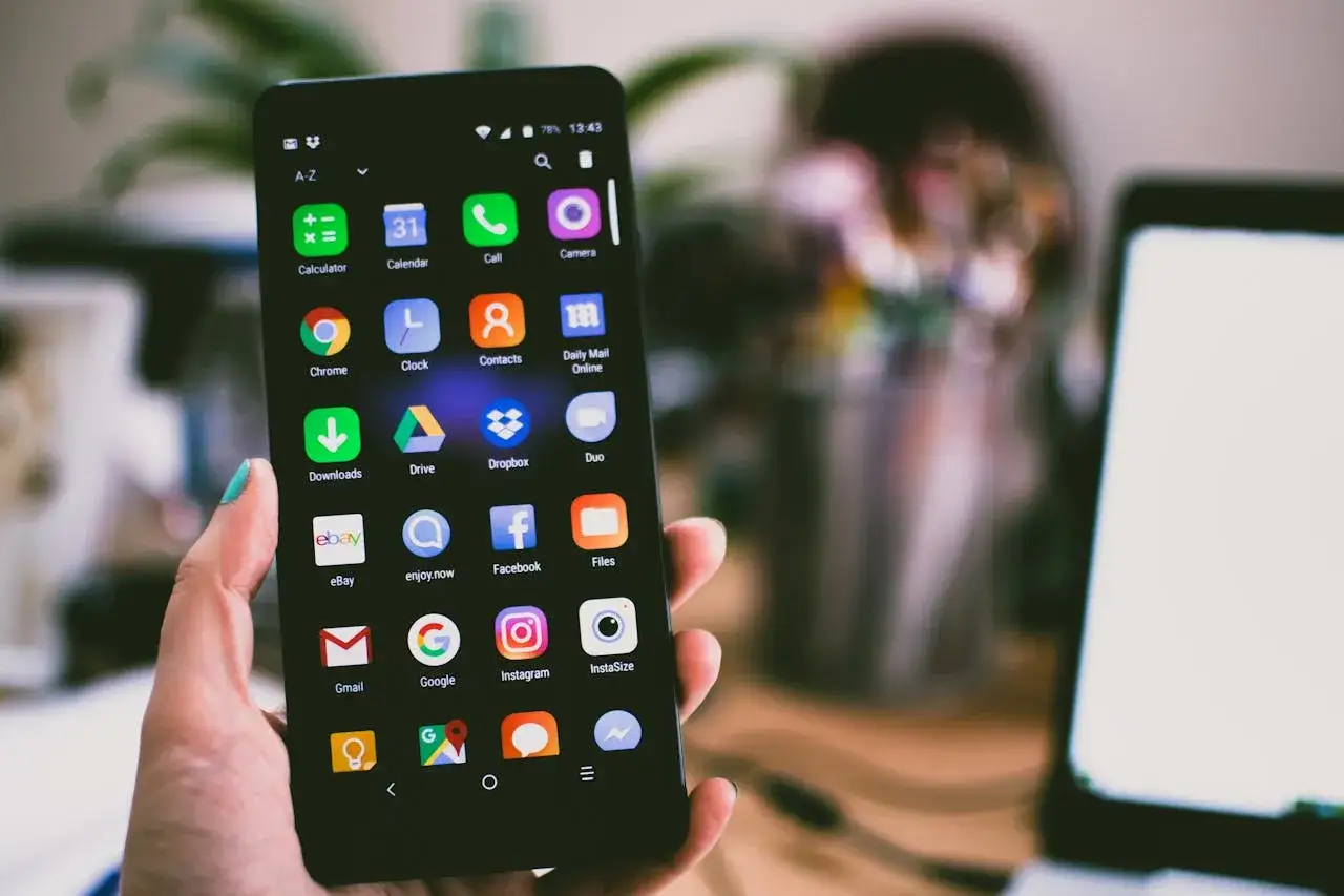 Czyszczenie Chrome na telefonie